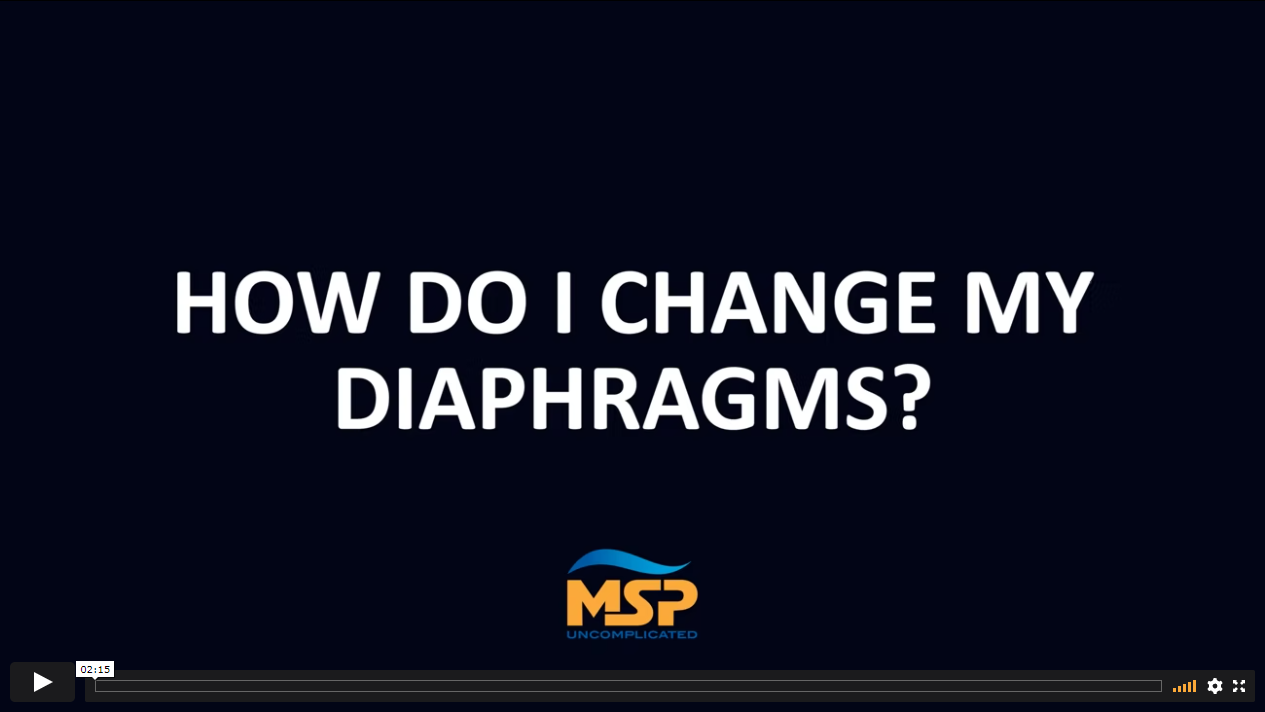 Video, how do i change my diaphragms