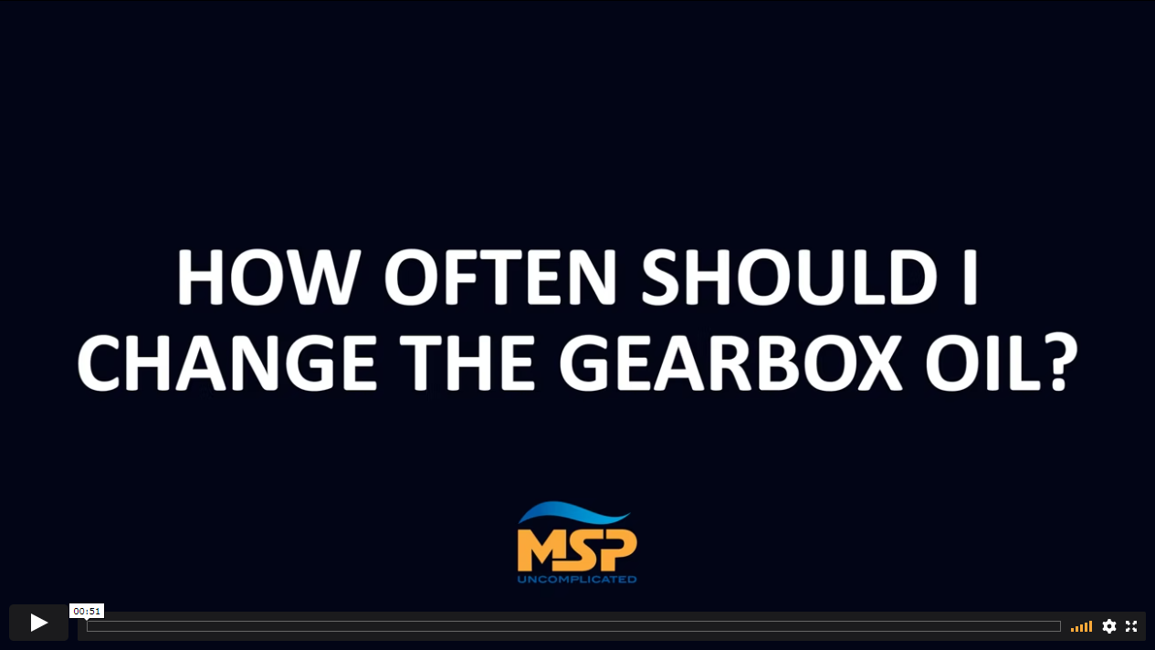 Video, how often should i change the gearbox oil